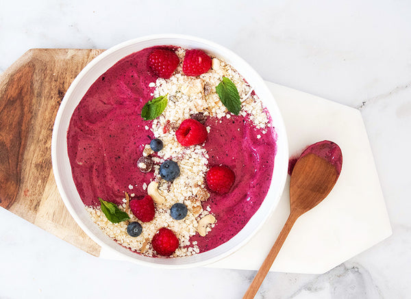 Top 15 BARE Lean Meals to Freeze - Berry Smoothie Bowl
