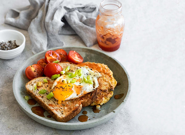 Top 15 BARE Lean Meals to Freeze - Eggs on Toast With Potato Rosti