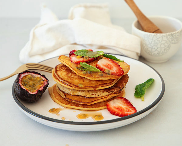 Ricotta Pancakes - BARE Lean Vegetarian