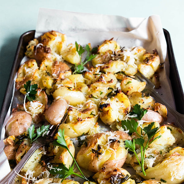 Garlic & Parmesan Potatoes