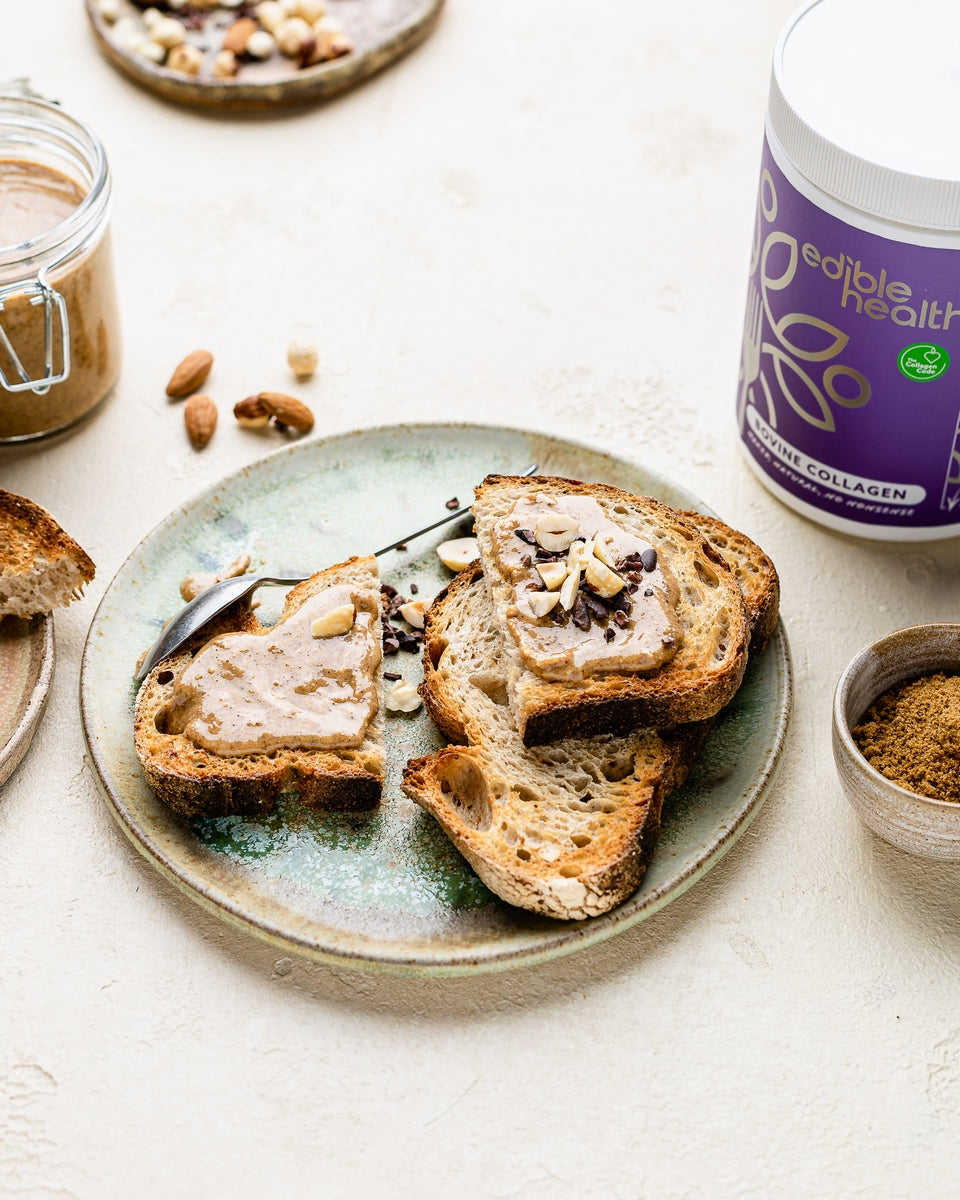 Homemade Nut Butter with Collagen