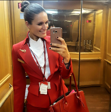 rebecca flight attendant