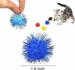 100-Piece Mylar Cat Toy