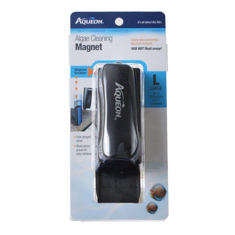 Aqueon Algae Cleaning Magnet, Large - (Up to 300 Gallons or 3/4" Thickness)