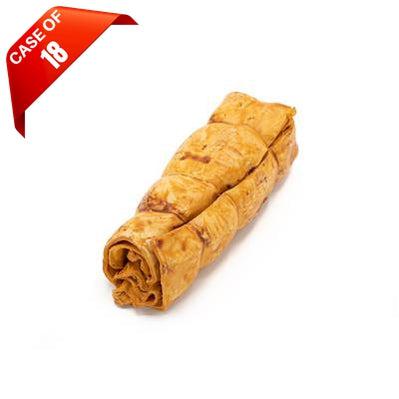 Barkworthies Collagen Peanut Butter Beef Cheeks Case Packs by Barkworthies -Medium Bulk case of 18