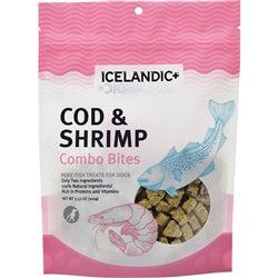Icelandic Dog Combo Bites Cod & Shrimp 3.5 oz 6 count