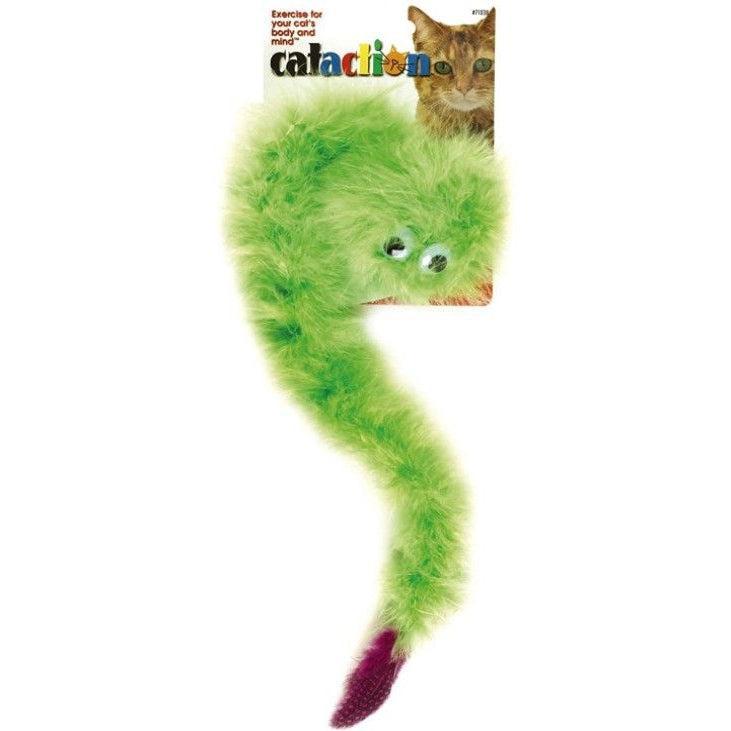 JW Pet Catnip Feather Boa Squeaky Catnip Toy , 1 count