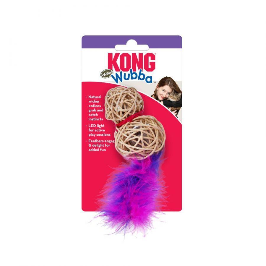 KONG Wubba Wicker Cat Toy, 1 count