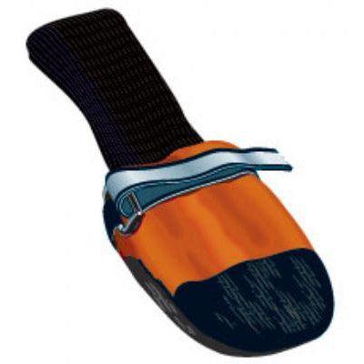 Muttluks Orange Fleece Lined Muttluks (set of 4) -Medium