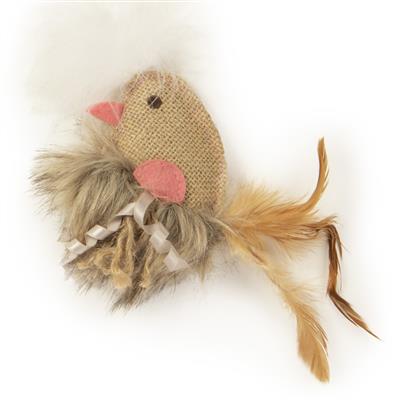 Petlinks HappyNip Happy Hen 100% Catnip Filled Cat Toy by Petlinks