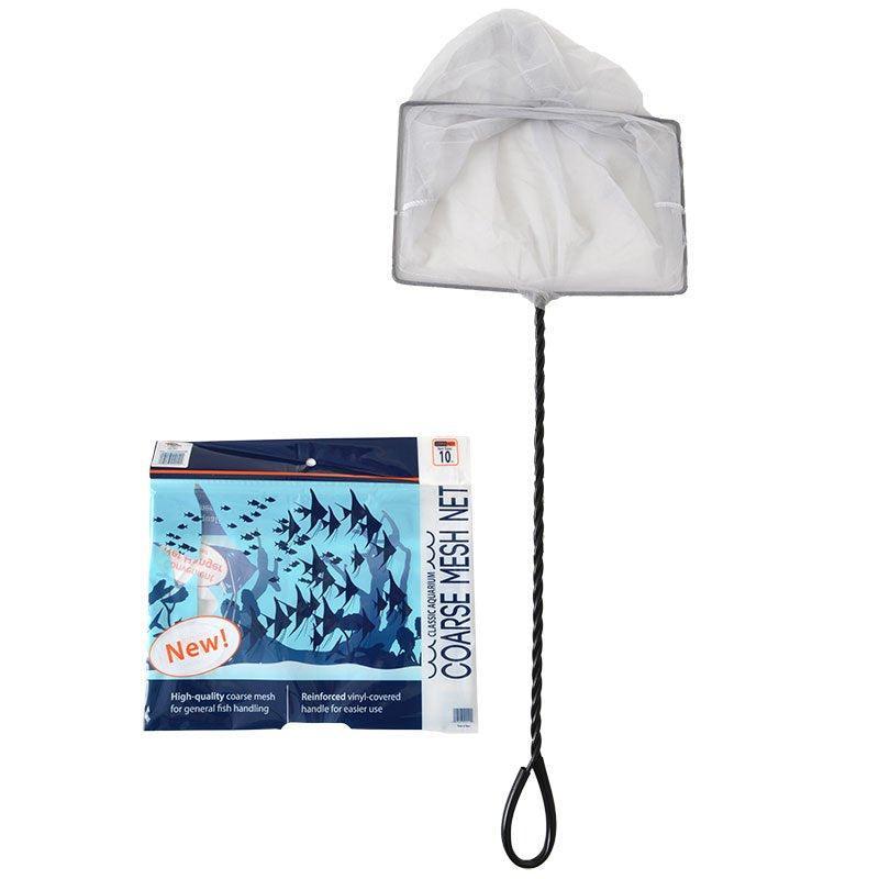 Weco Coarse Mesh Fish Net for Aquariums, 10" net - 6 count