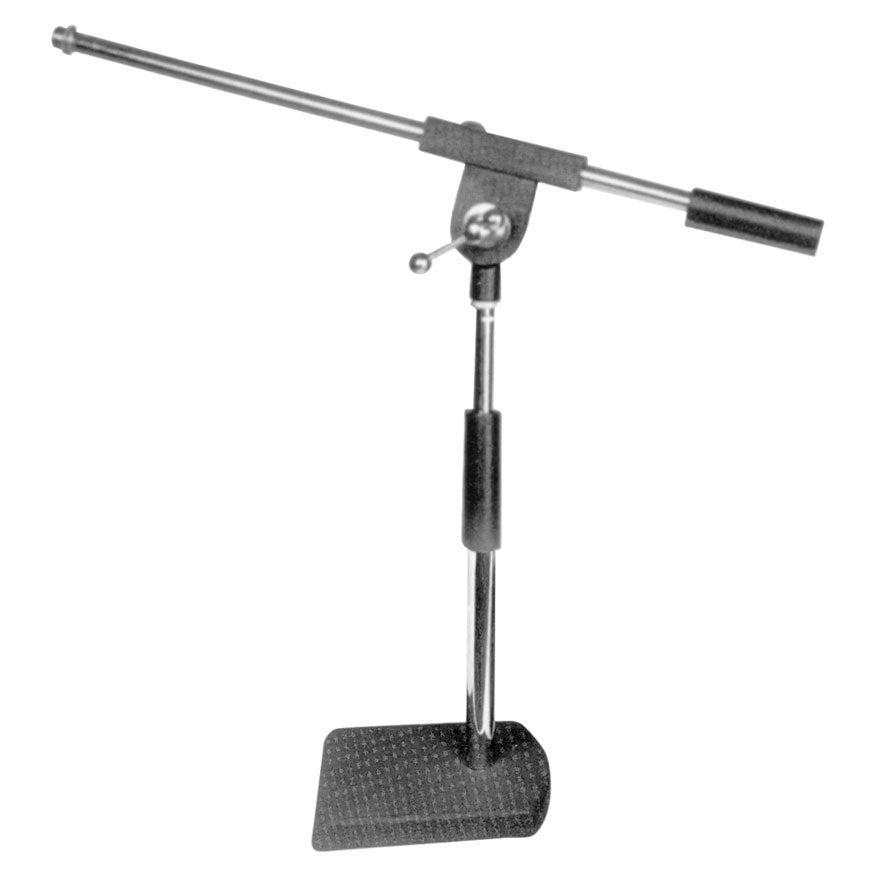 G122b Soundlab Desk Microphone Stand With Boom Arm Chamberlain Music
