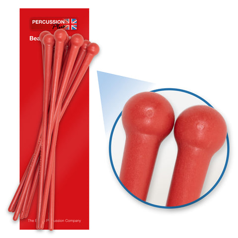 PP384 - Percussion Plus PP384 hard plastic one piece beaters - pack of 5 pairs Default title
