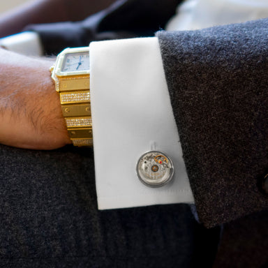 cartier watch cufflinks