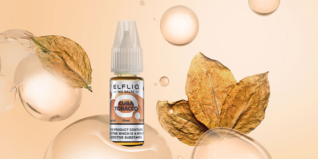 Elfliq Nic Salts Cream Tobacco Banner