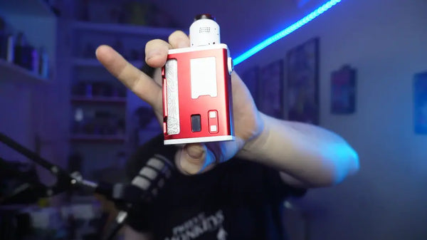 Hellvape Drop Dead 2 RDA On Zio Red & White Aio