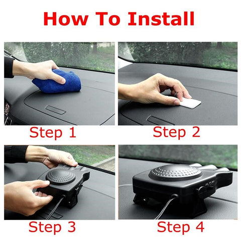 Portable Windshield Defroster 3