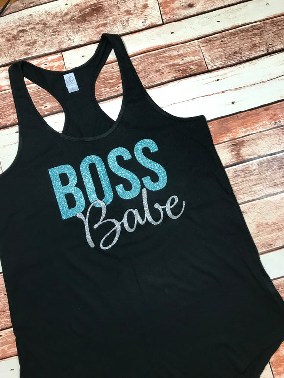 boss babe tank