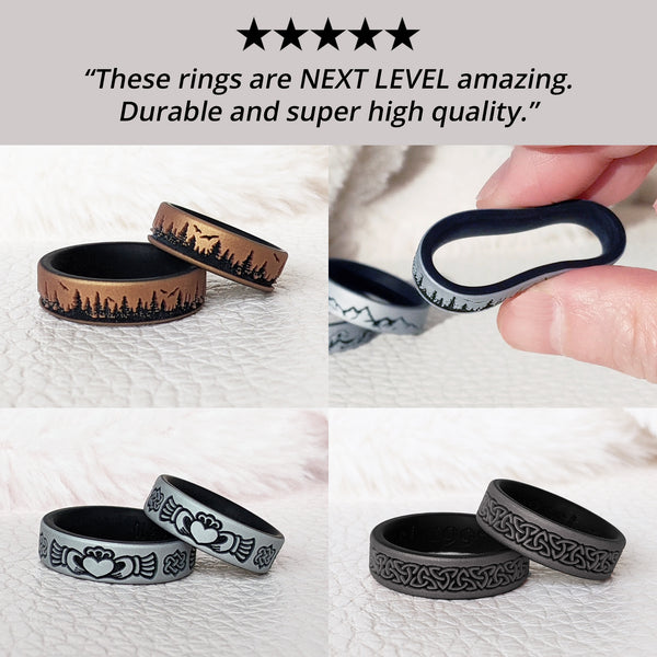 Knot Theory dual layer silicone ring review