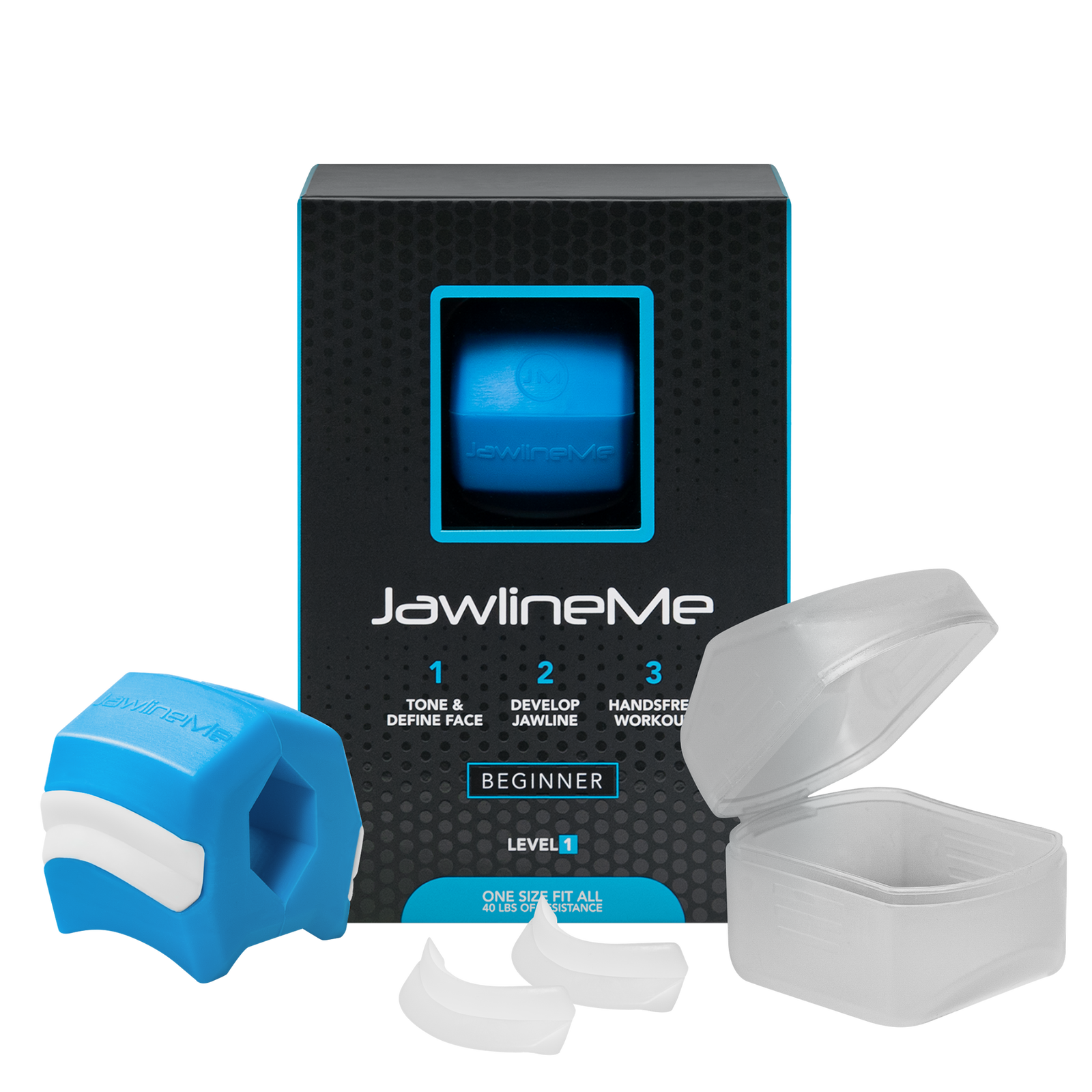 Jaw Exercise Ball - Jaw Workout Tool - Level 3 Elite - JawlineMe
