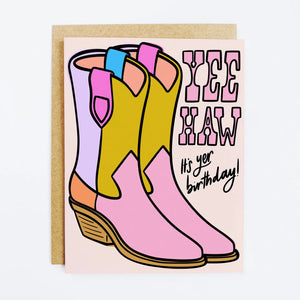 KSDC Yee Haw Birthday Card - Feliz Modern
