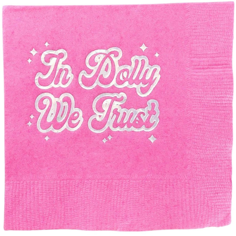 RKPS In Dolly We Trust Napkins – Feliz Modern