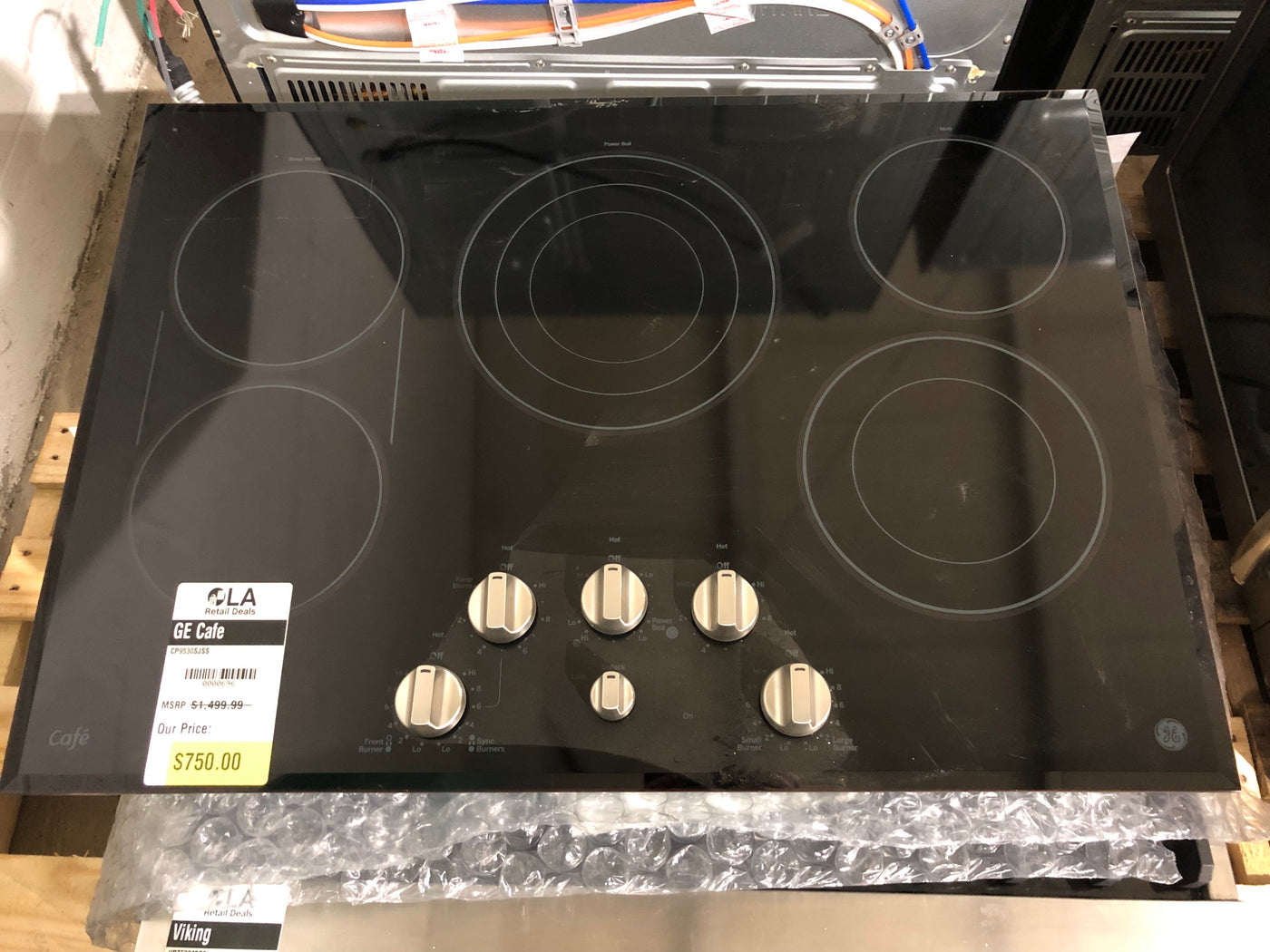 Ge Cafe Cp9530sjss 30 Inch Smoothtop Electric Cooktop Ola Retail