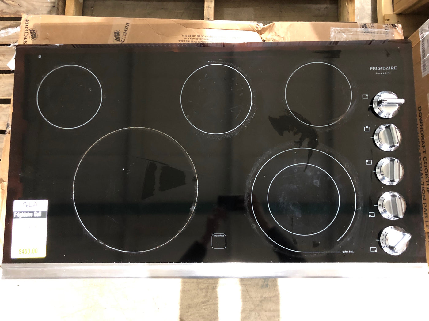 Frigidaire Fgec3645ps 36 Inch Smoothtop Electric Cooktop Ola