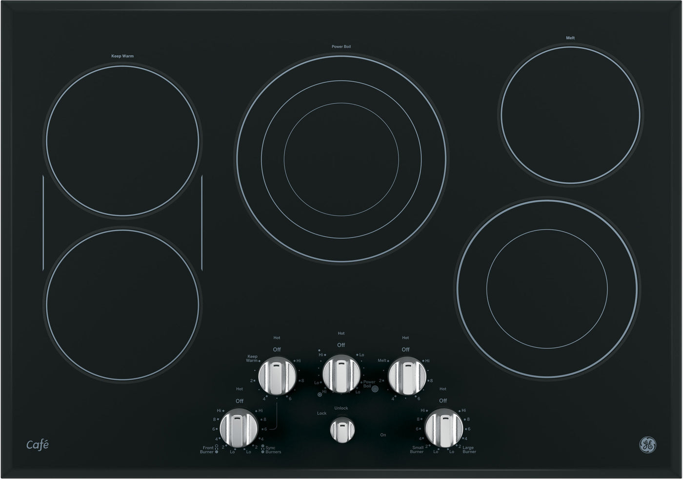 Ge Cafe Cp9530sjss 30 Inch Smoothtop Electric Cooktop Ola Retail