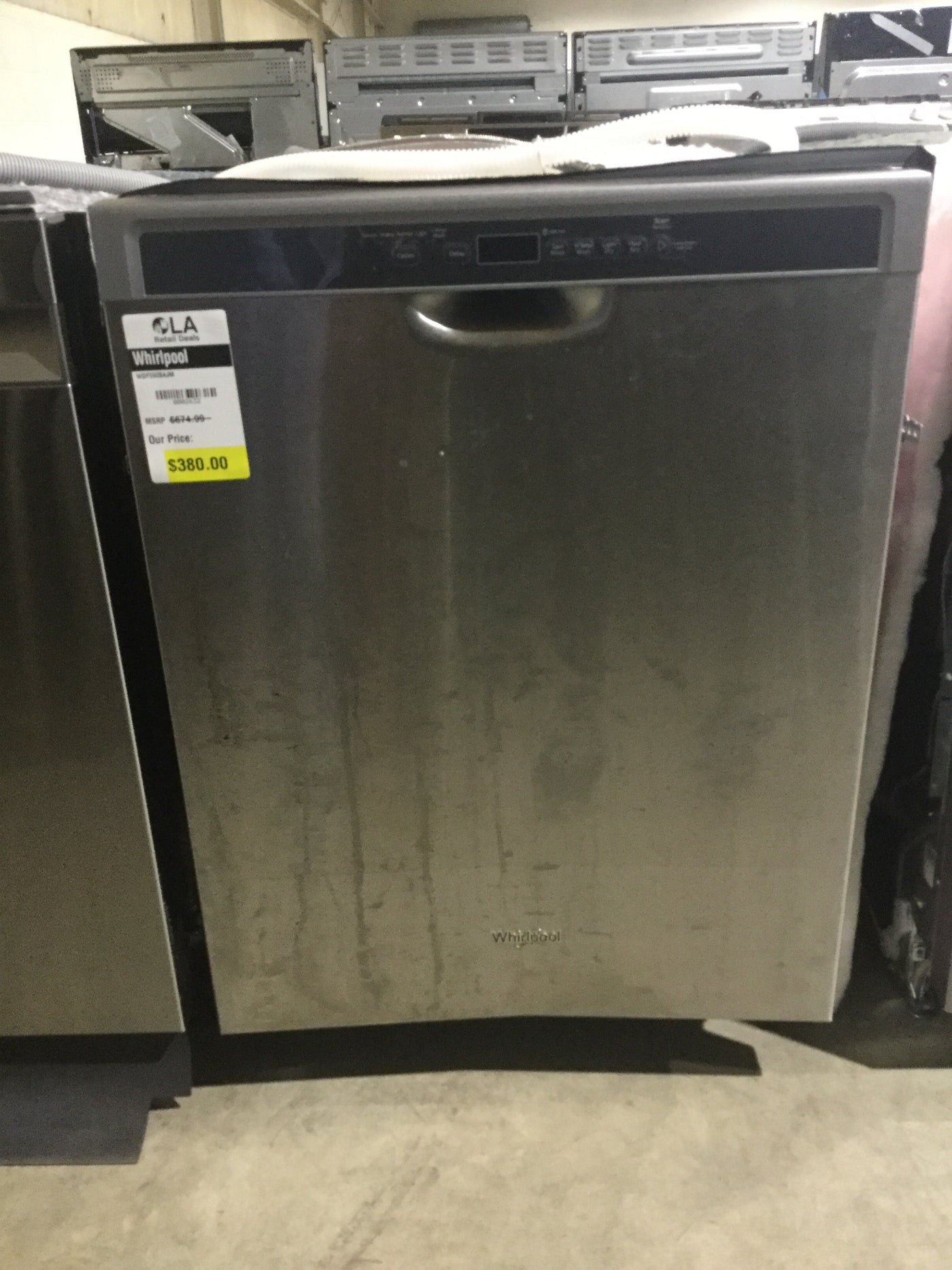 whirlpool tall tub dishwasher