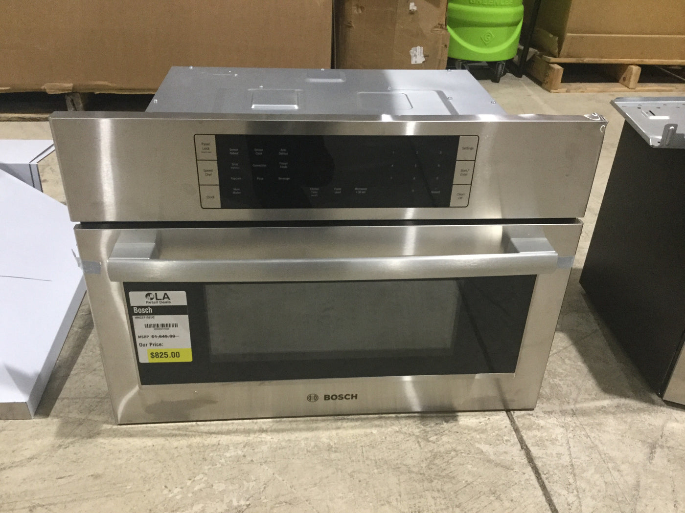 Bosch Hmc87151uc 800 Series 27 Speed Microwave Convection Oven
