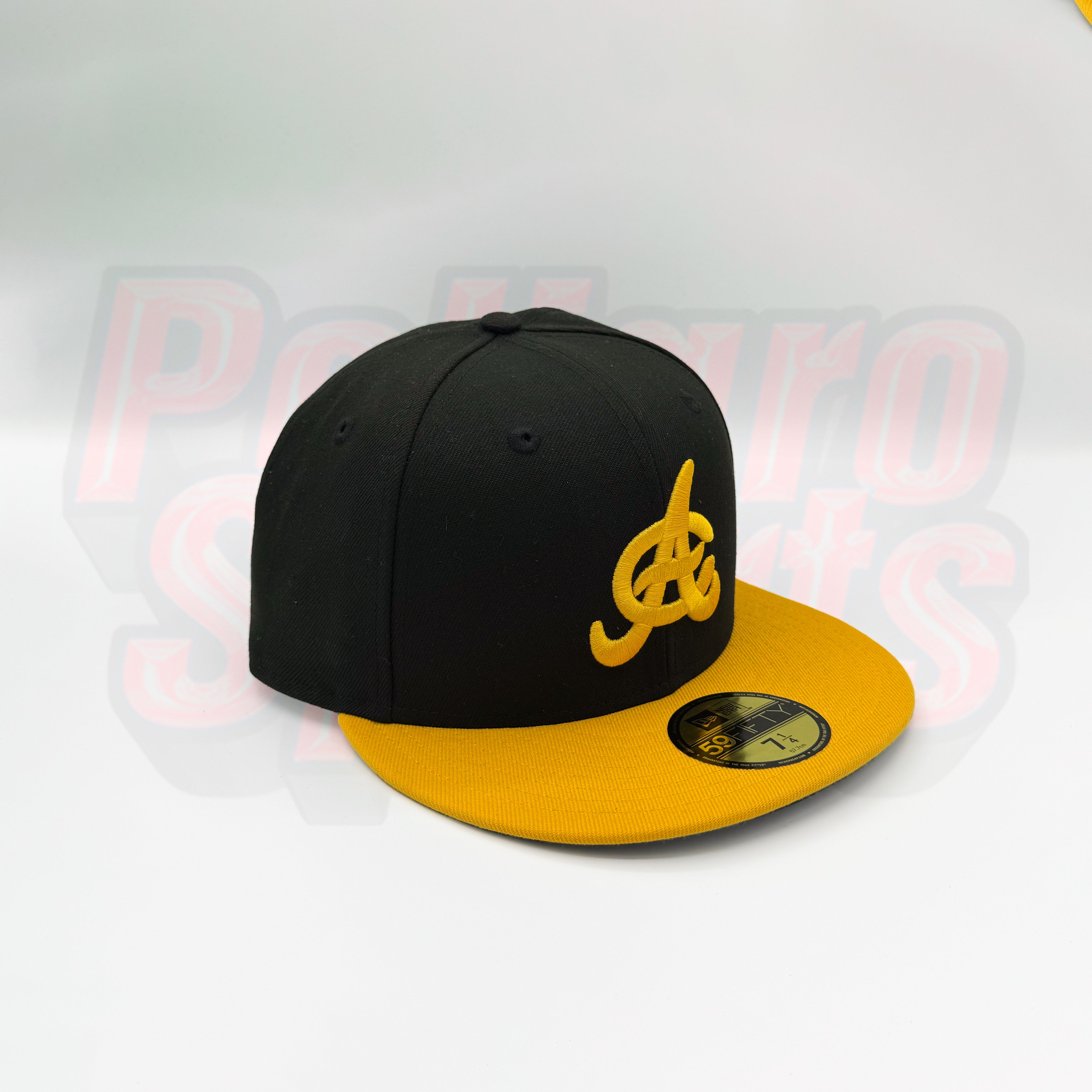 Aguilas Cibaeñas New Era 59FIFTY Fitted Hat - Black/Gold