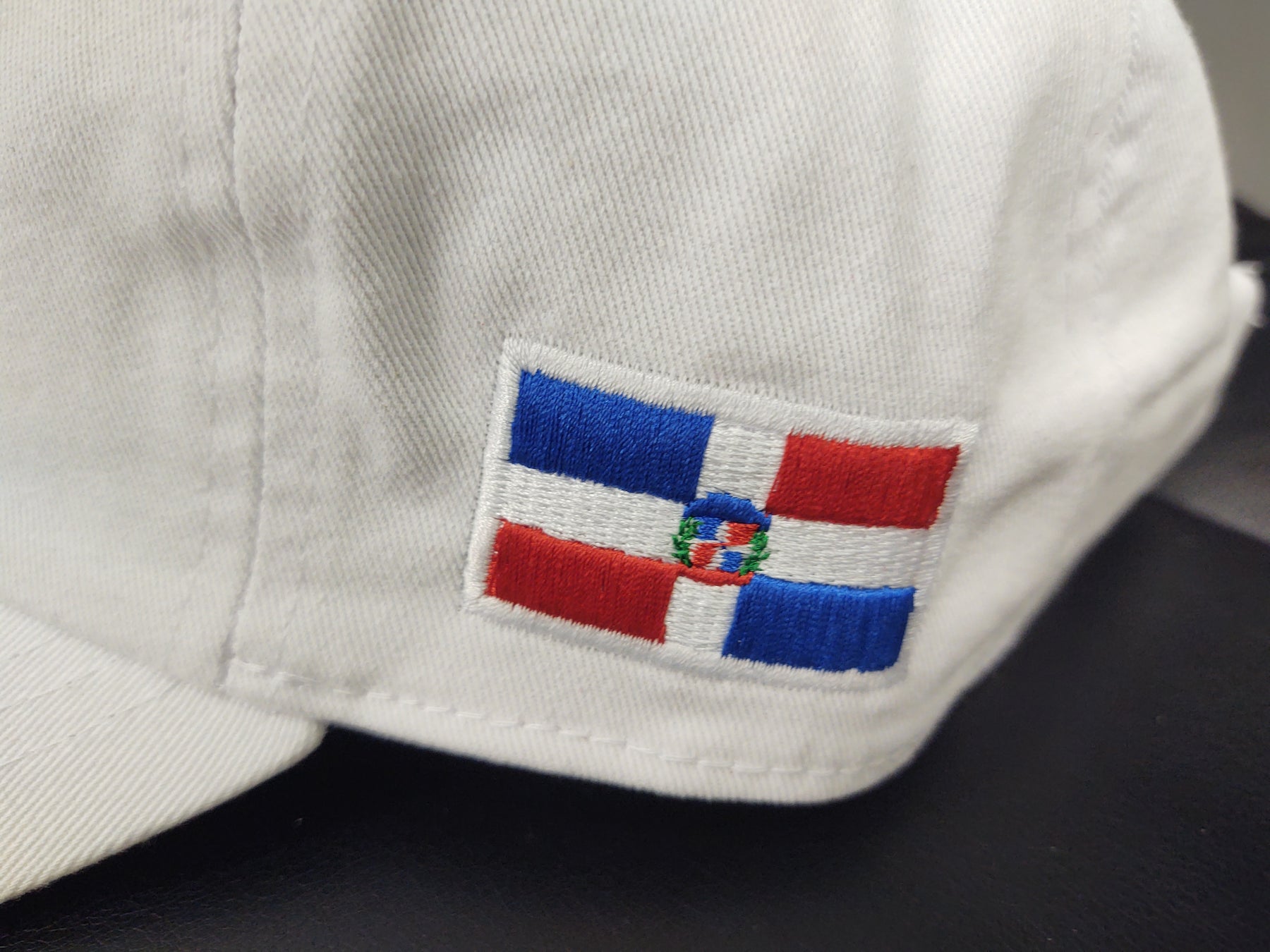 Escudo Republica Dominicana Dominican Shield Whitefull Color Dad Ha