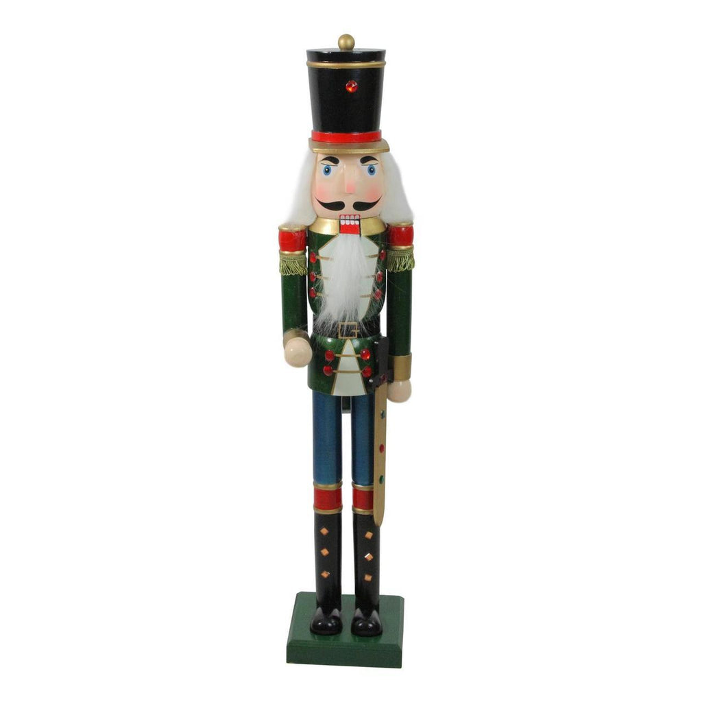 3 Ft Wooden Nutcracker Soldier with 