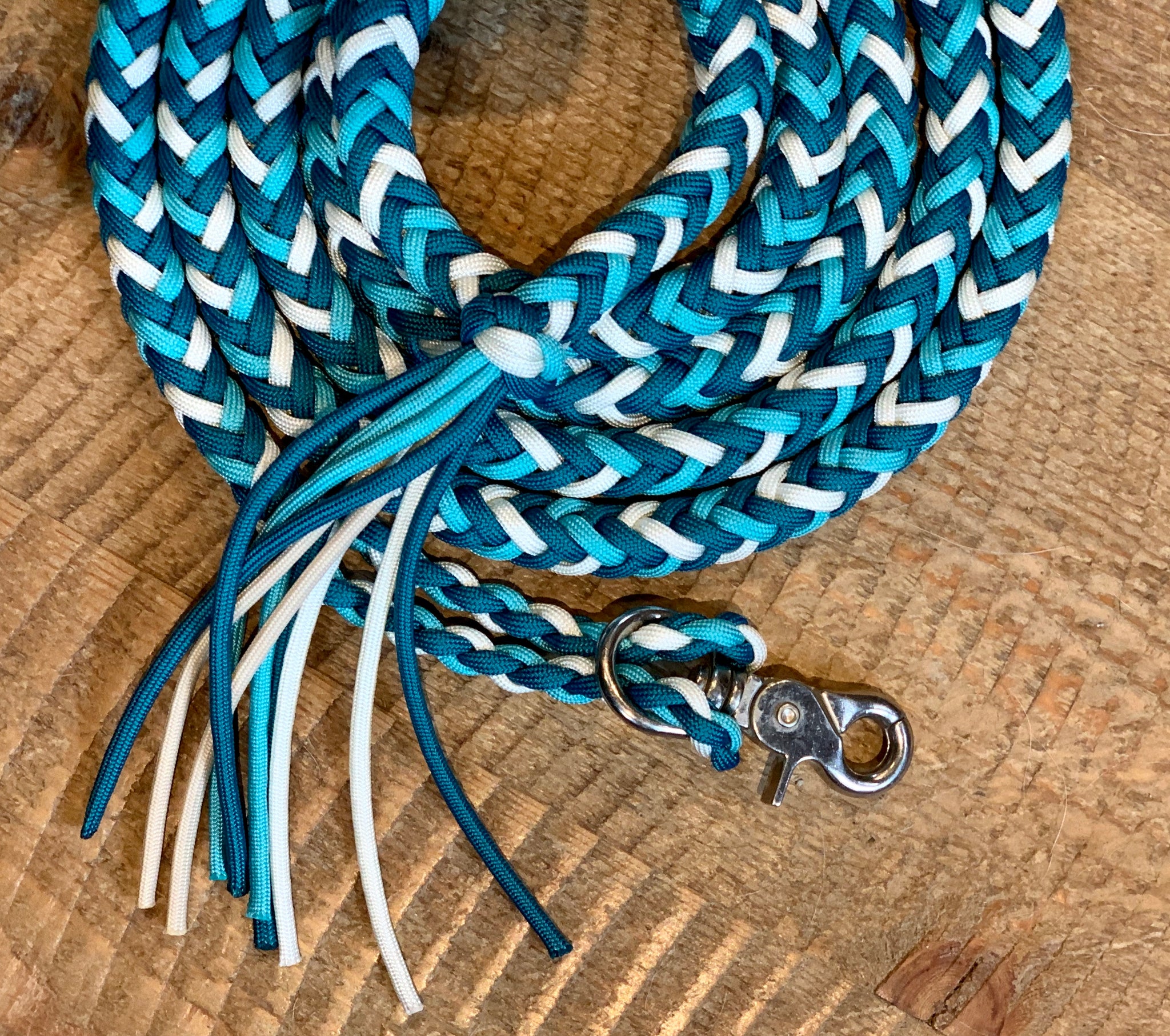 Braided Split Reins Knot Just For Horses Mountain Top Saddlery