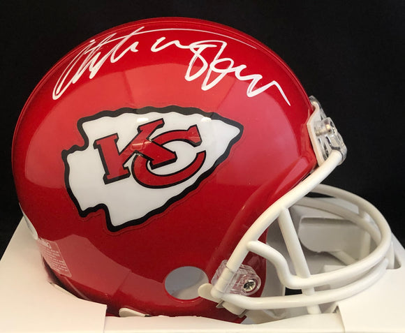 christian okoye signed helmet