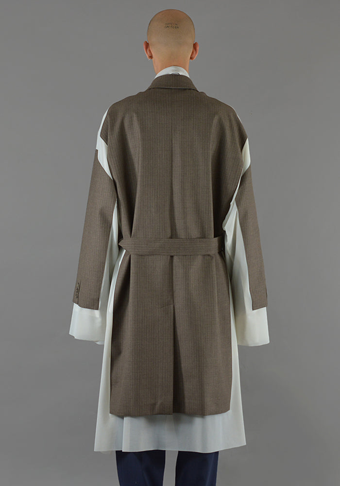 HED MAYNER HMC301-BRW DB COAT BROWN