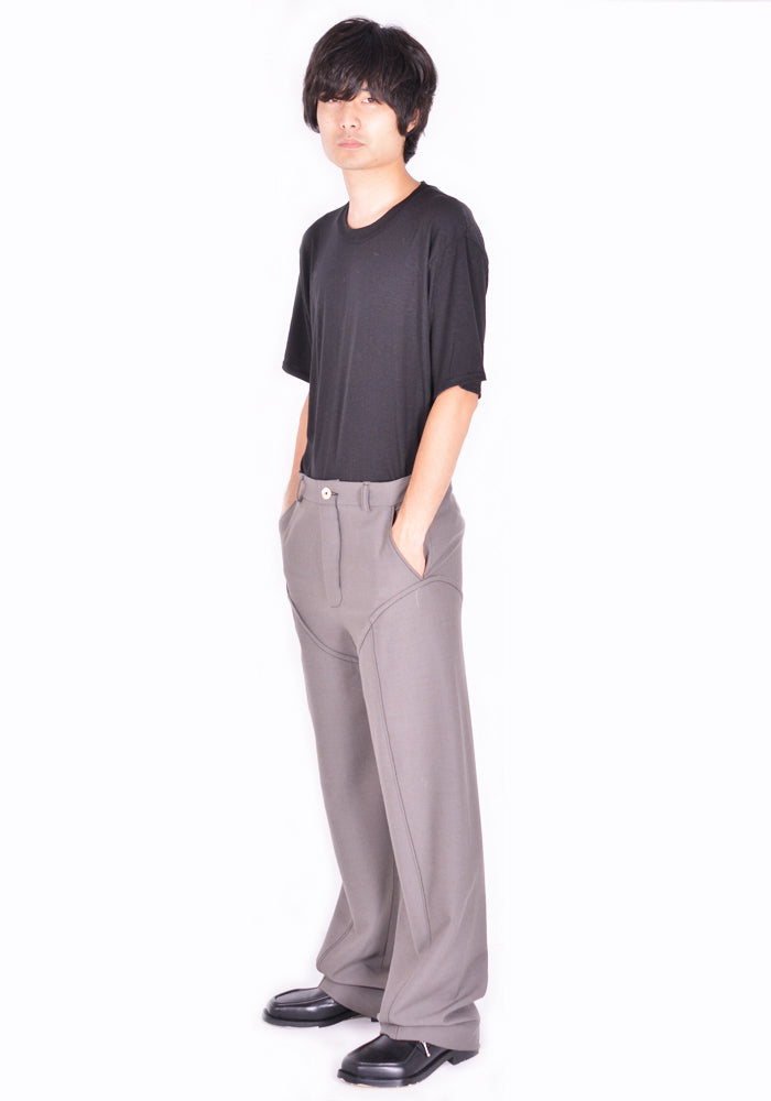 NINAMOUNAH ニーナムーア通販 | ワイドパンツ PANELLED TROUSERS