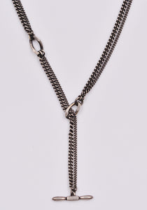 WERKSTATT MÜNCHEN M3033 SILVER NECKLACE TWO CHAINS | DOSHABURI