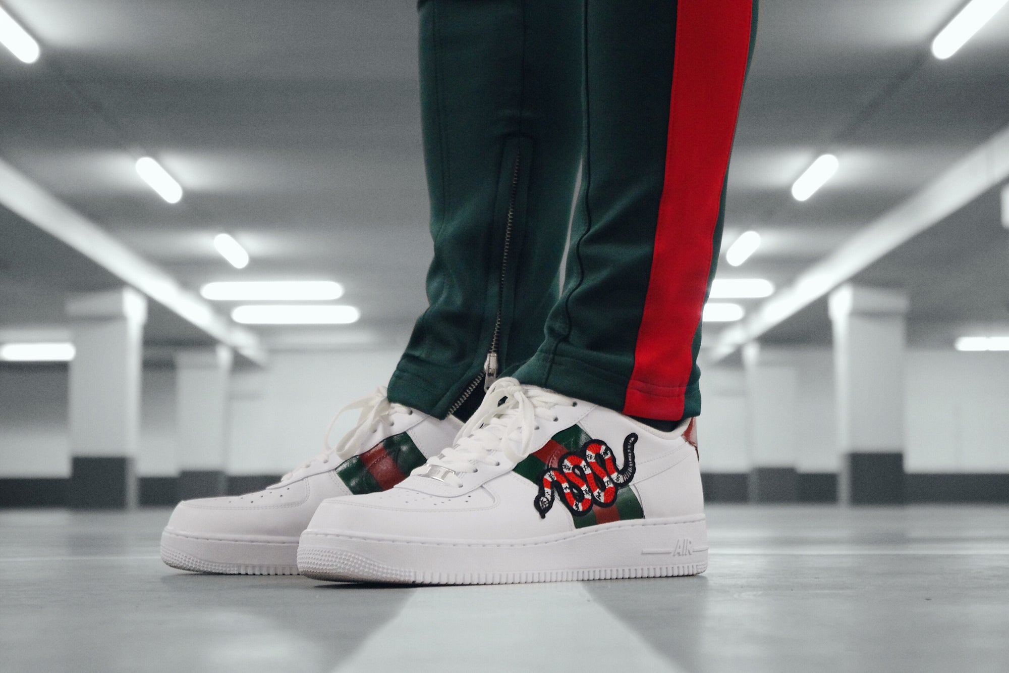 air force 1 gucci snake