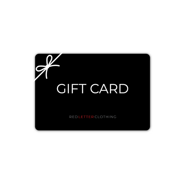 Gift Card – Red Letter Clothing