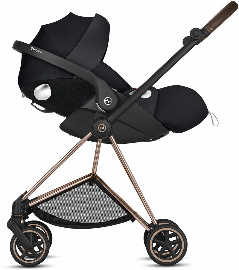 modern car seat and stroller