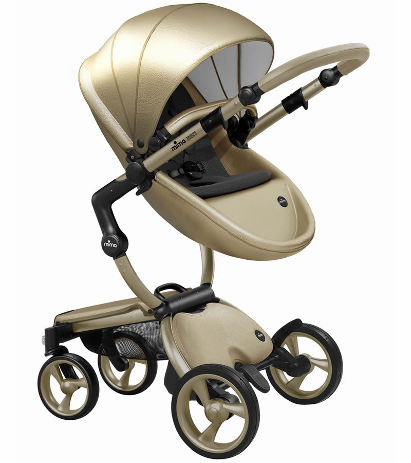 mima gold stroller