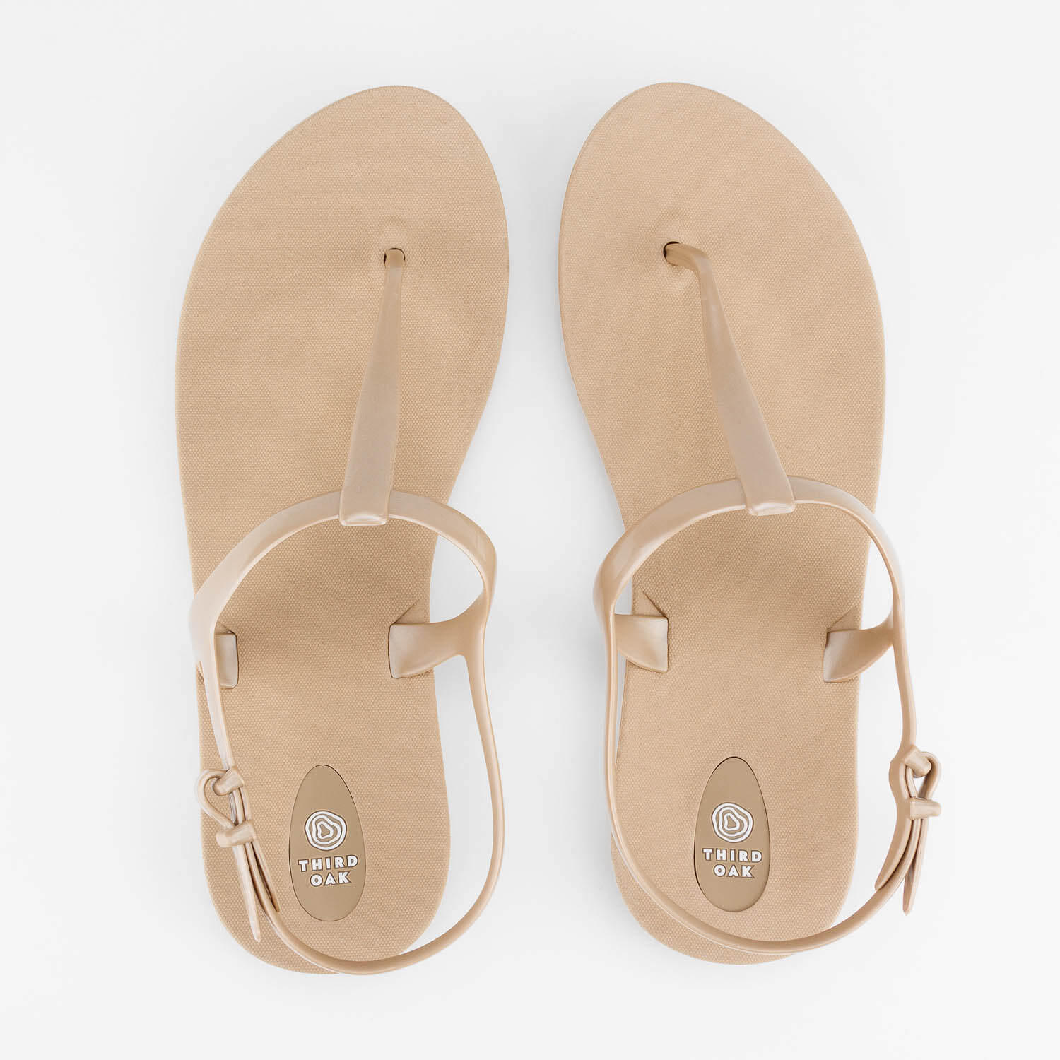 gold strap flip flops