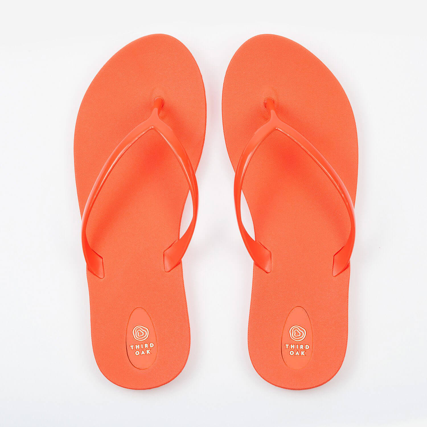 orange flip flops cheap