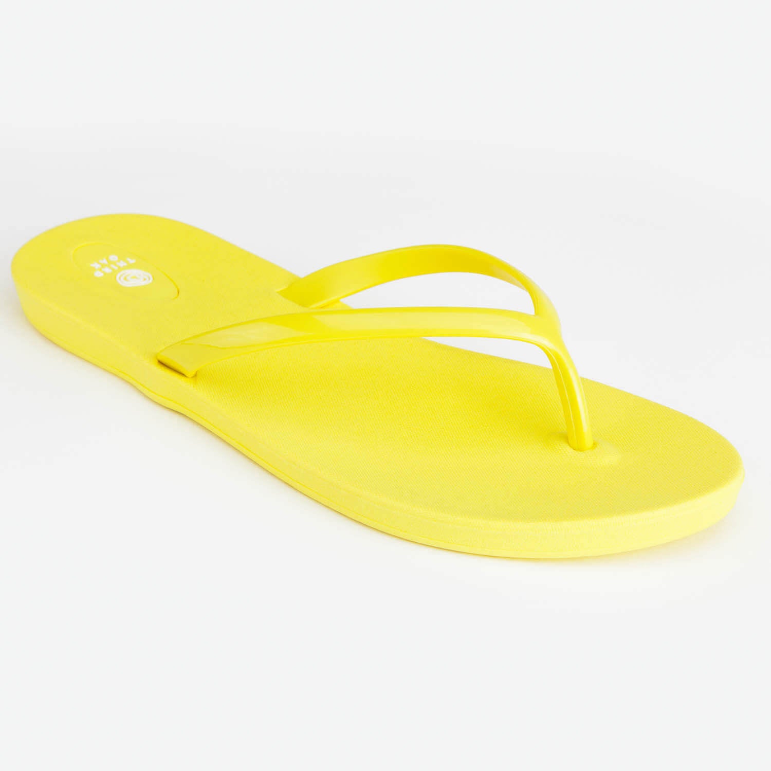 cheap yellow flip flops