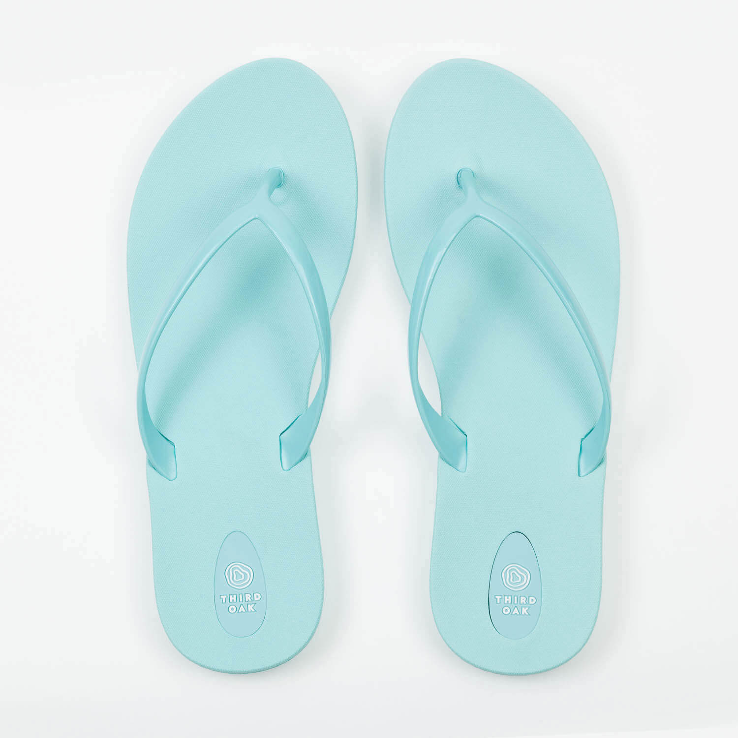 womens teal flip flops