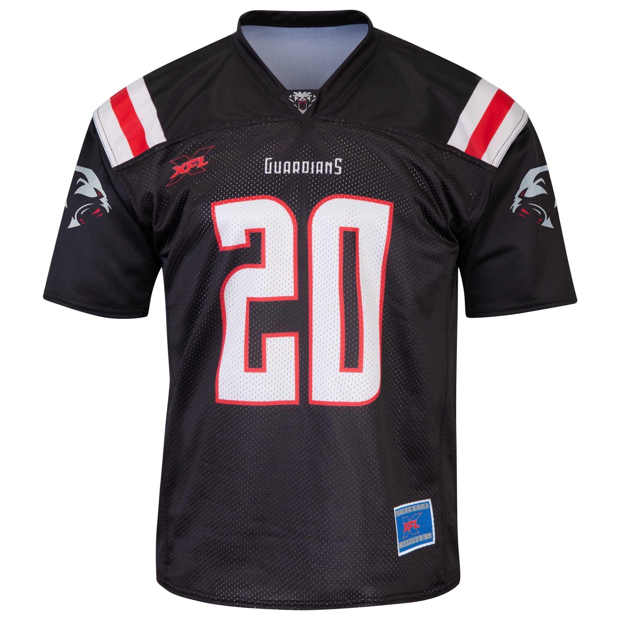 xfl new york guardians jersey