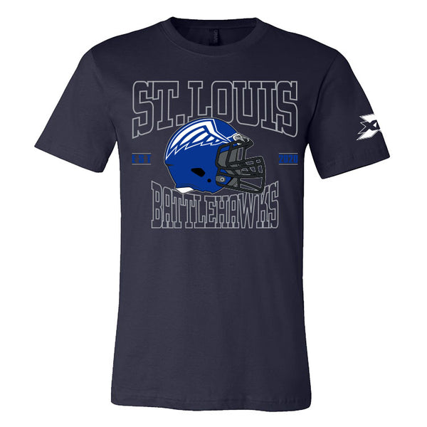 St. Louis BattleHawks Helmet T-Shirt - XFL Shop