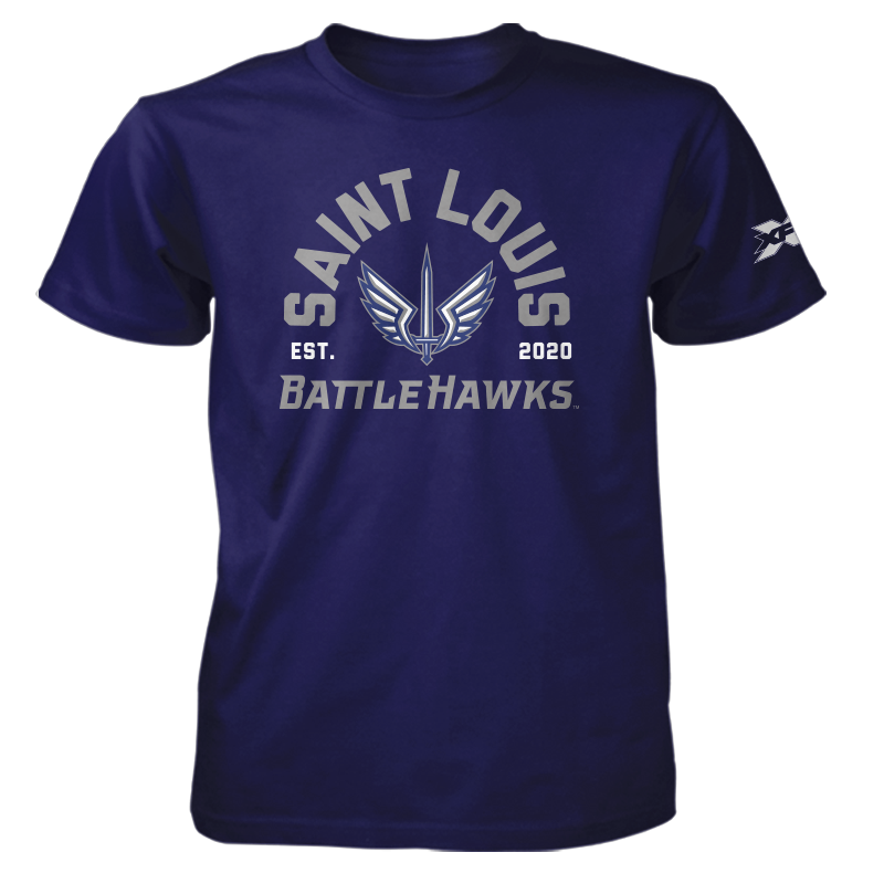 St. Louis BattleHawks Est. 2020 Arch T-Shirt - XFL Shop